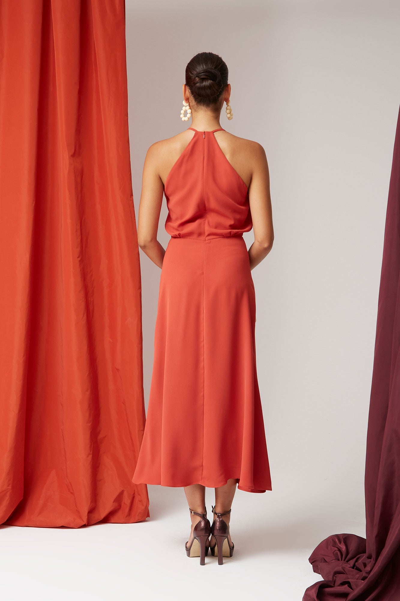 VESTIDO PAVLOVA TEJA