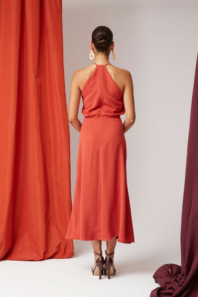 VESTIDO PAVLOVA TEJA