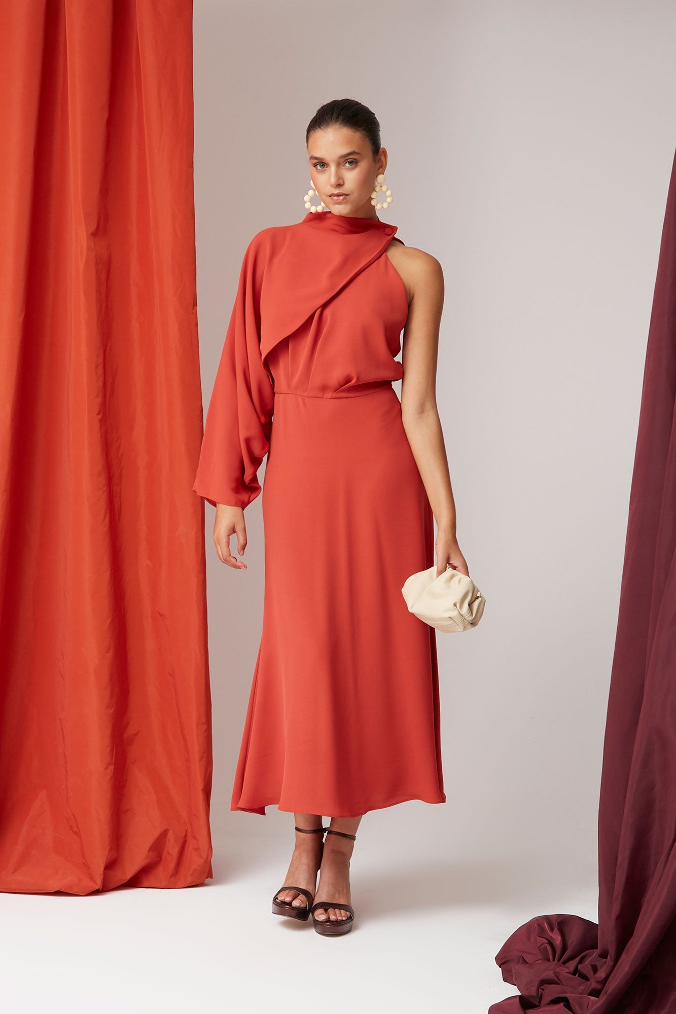 VESTIDO PAVLOVA TEJA