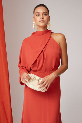 VESTIDO PAVLOVA TEJA