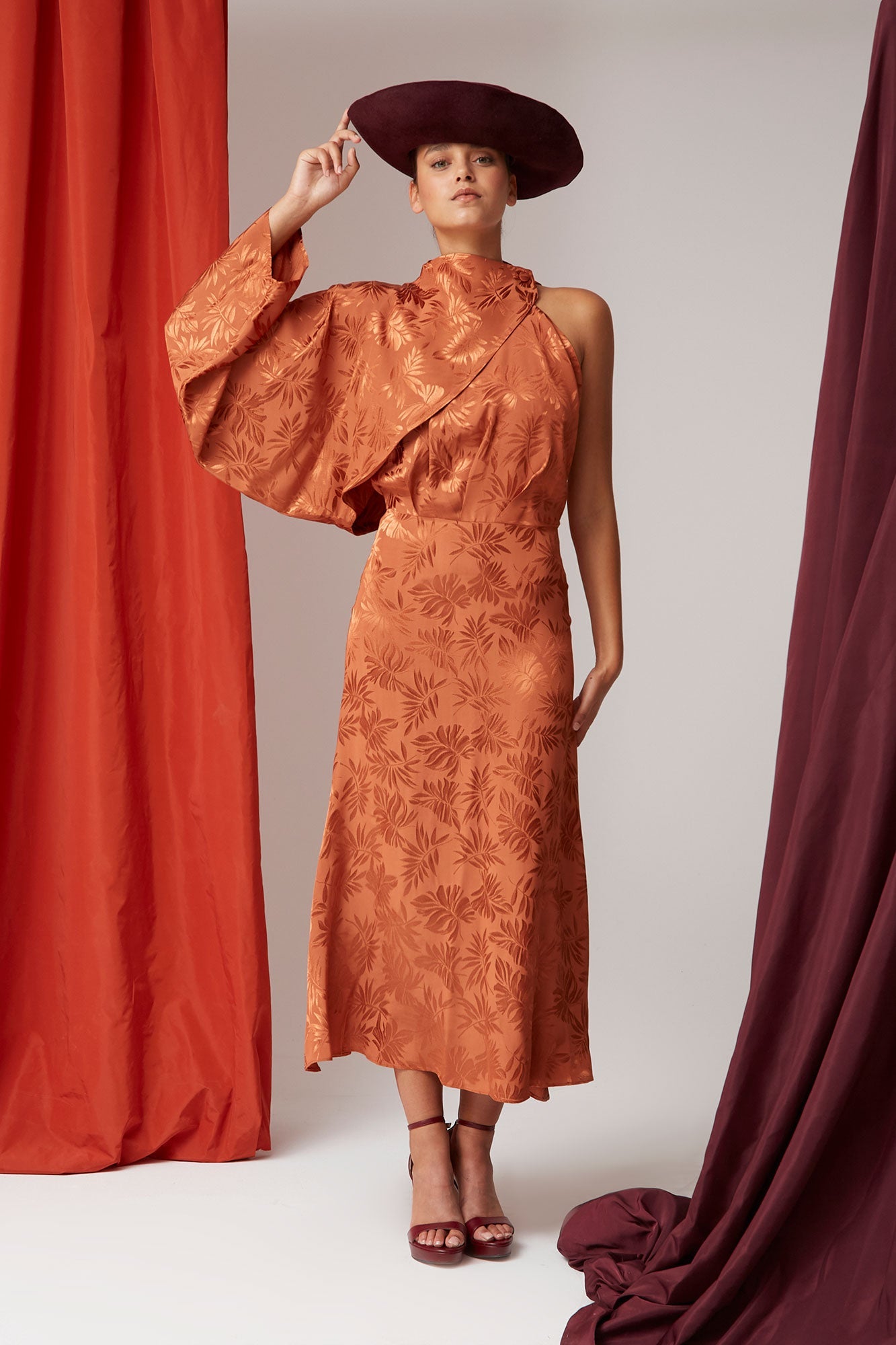 VESTIDO PAVLOVA NARANJA