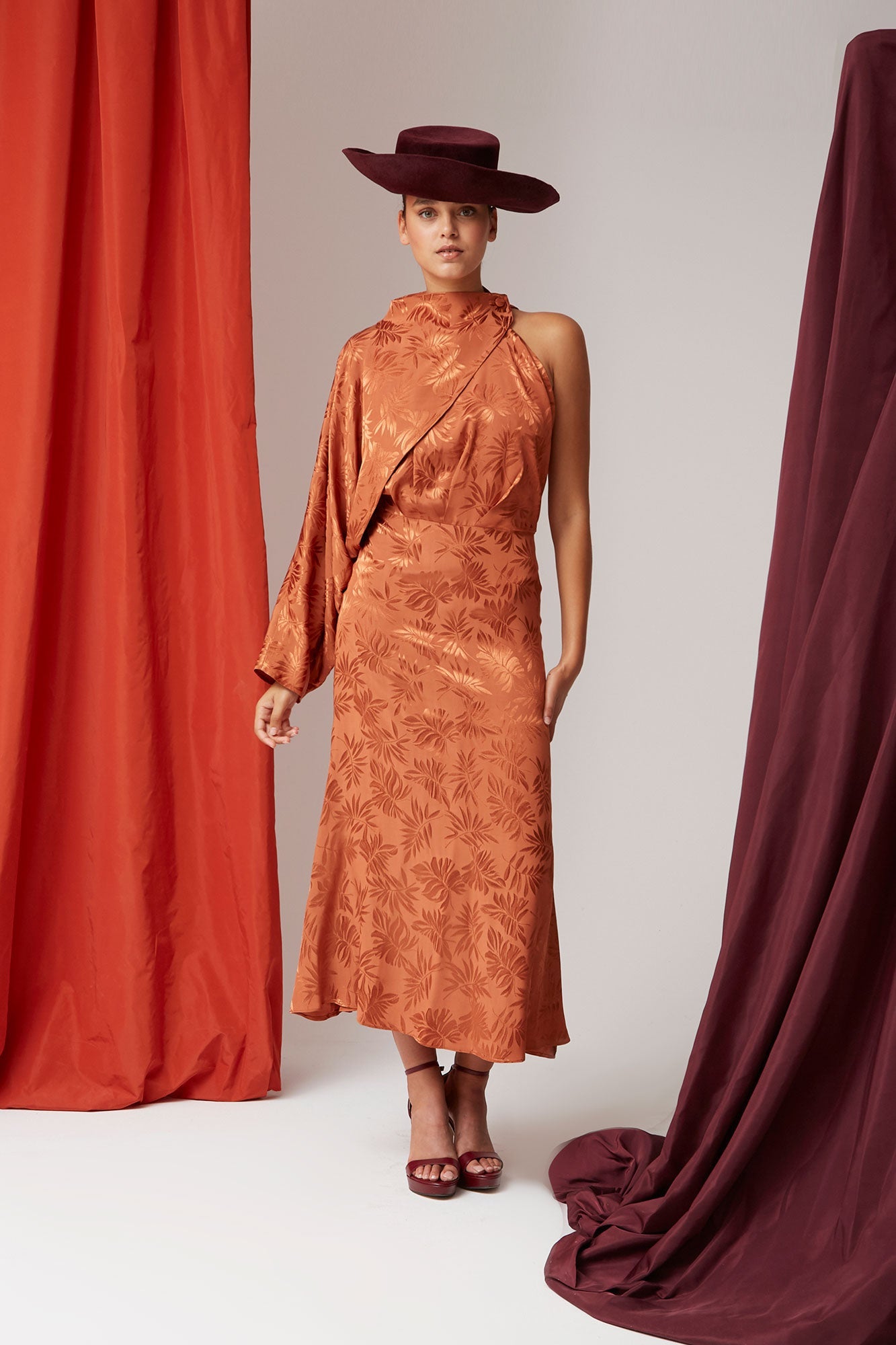 VESTIDO PAVLOVA NARANJA