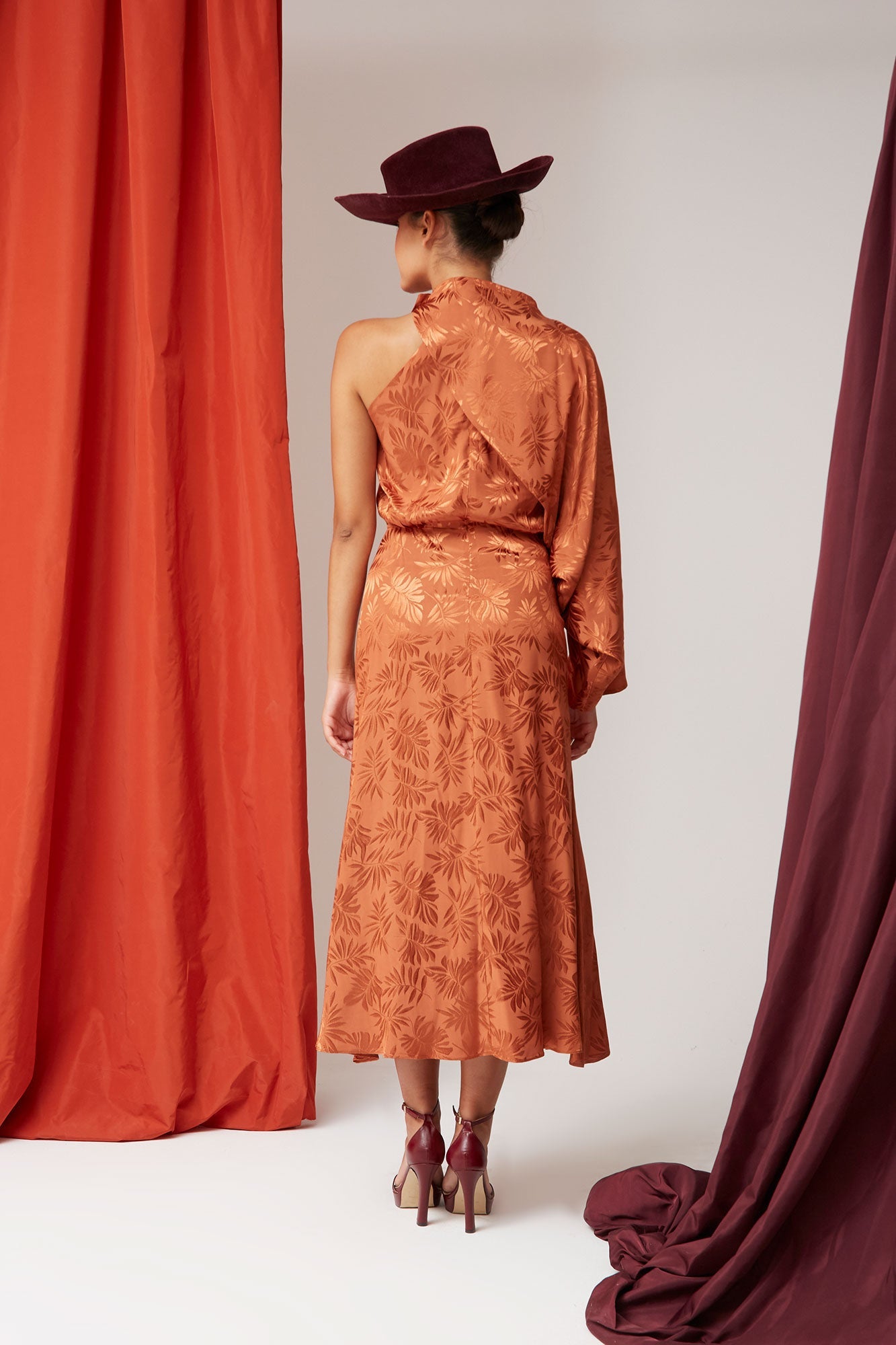 VESTIDO PAVLOVA NARANJA