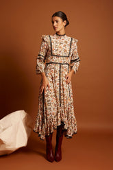 VESTIDO FIORELLA FLORES MULTICOLOR