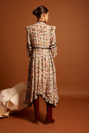 VESTIDO FIORELLA FLORES MULTICOLOR