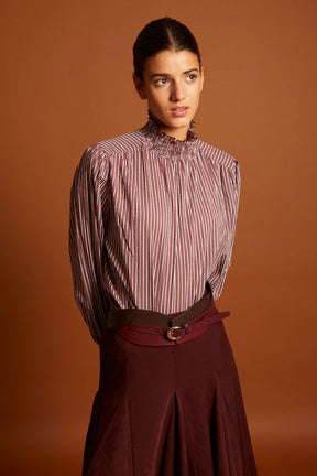 BLUSA CHARLES BURDEOS