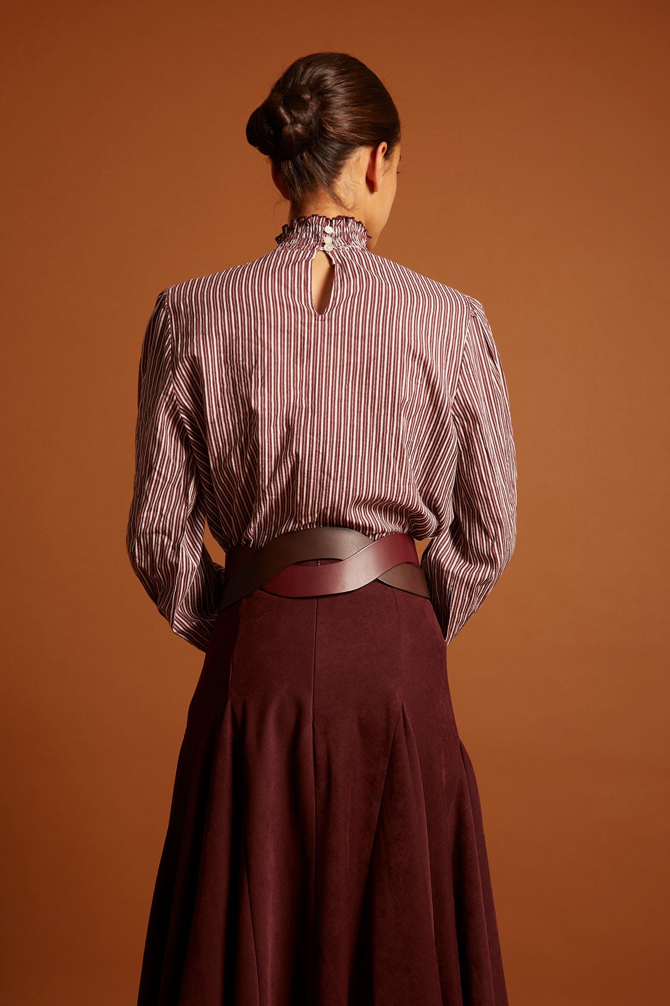 BLUSA CHARLES BURDEOS