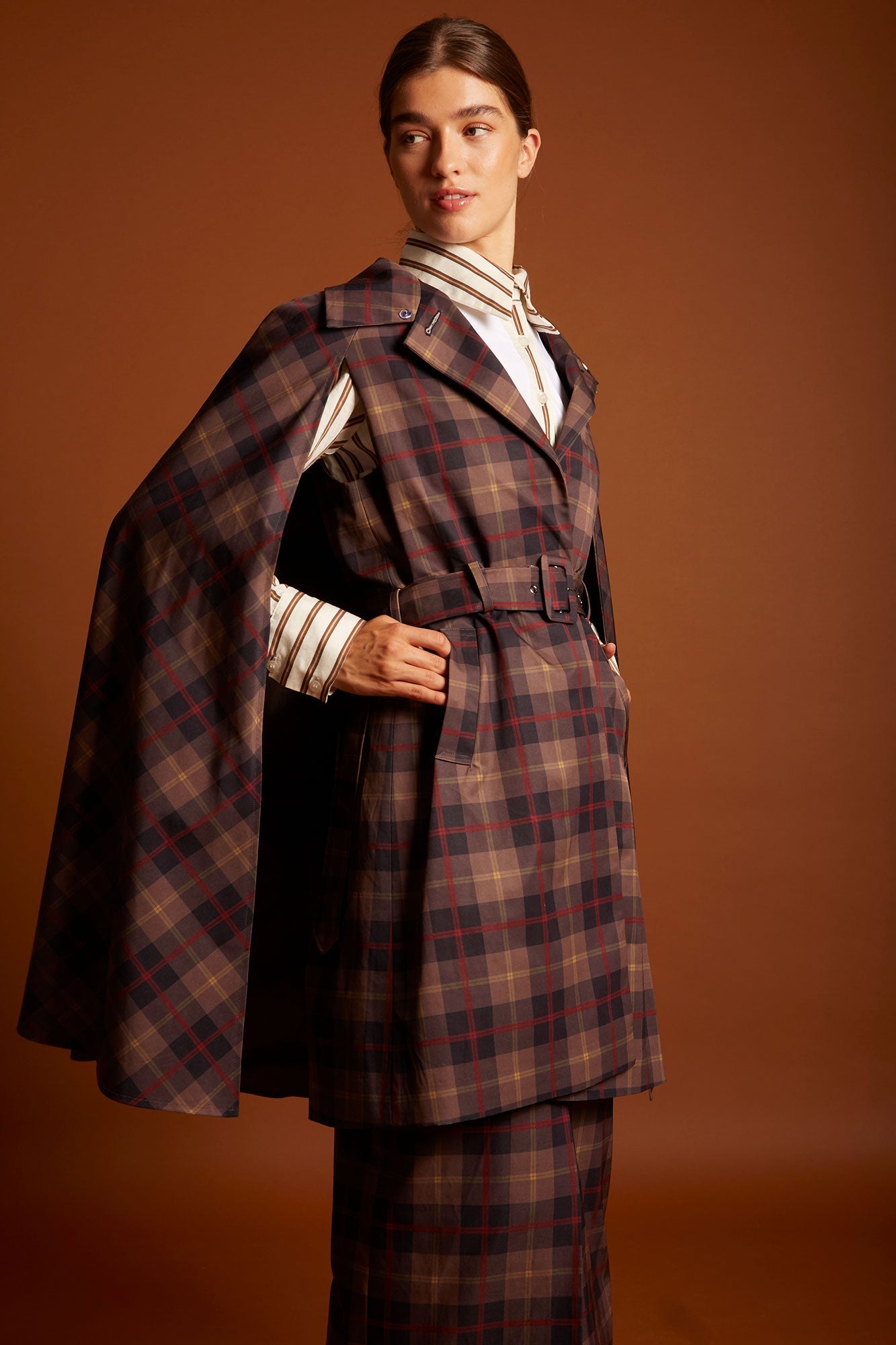 GABARDINA PIERINA MARRON