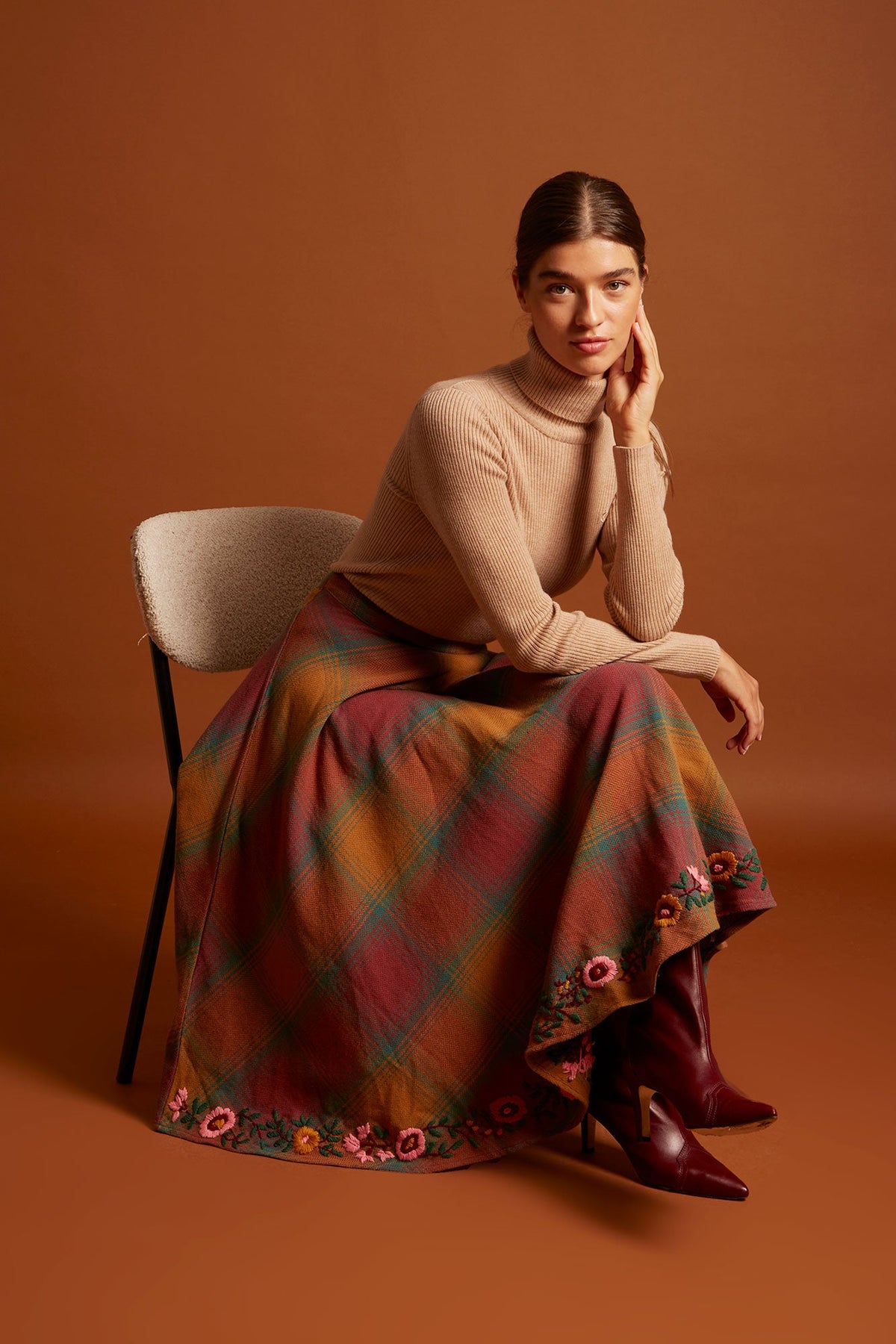 FALDA VIVIANA MULTICOLOR