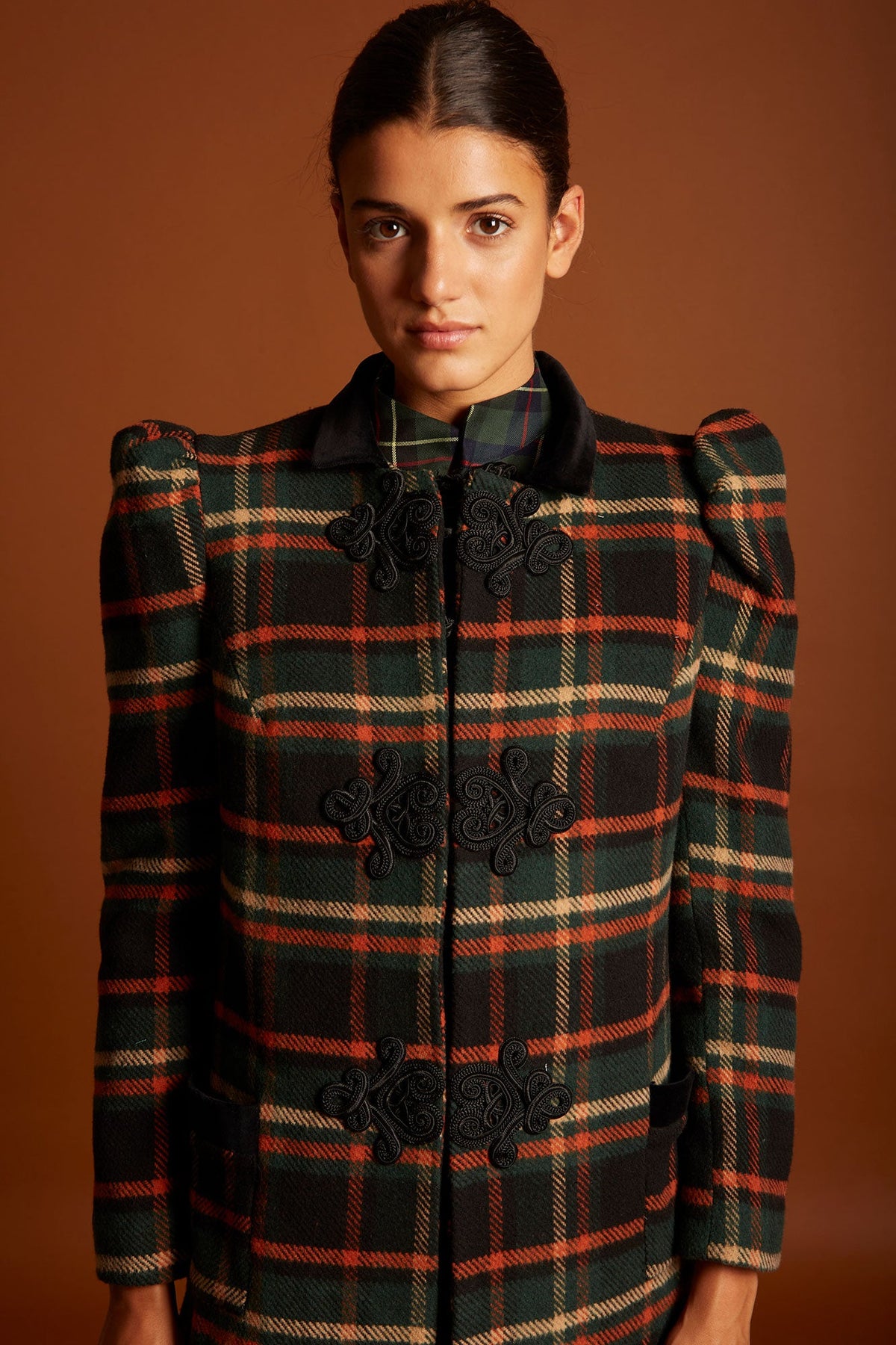 ABRIGO BRETAÑA MULTICOLOR