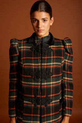 ABRIGO BRETAÑA MULTICOLOR