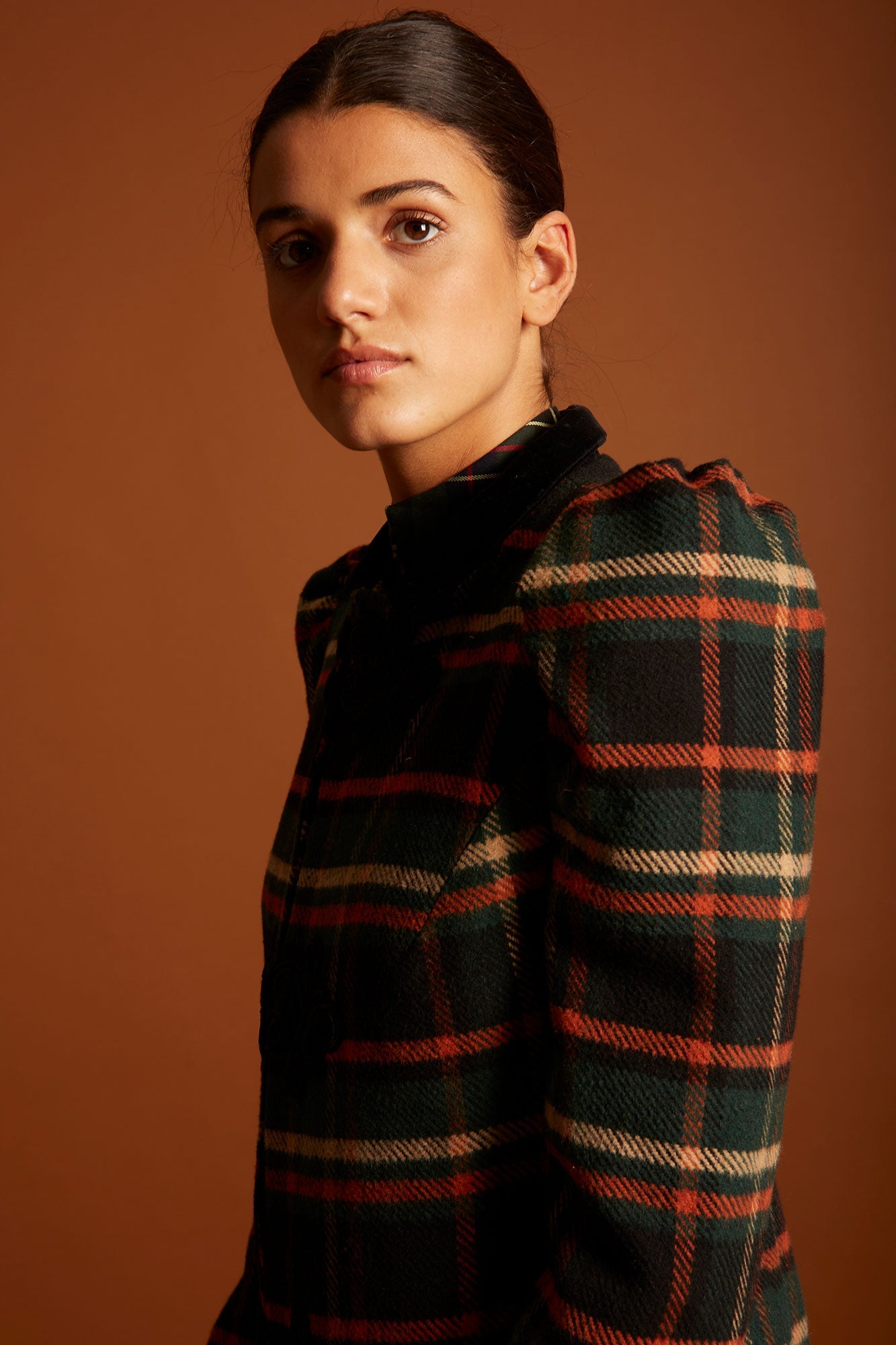 ABRIGO BRETAÑA MULTICOLOR