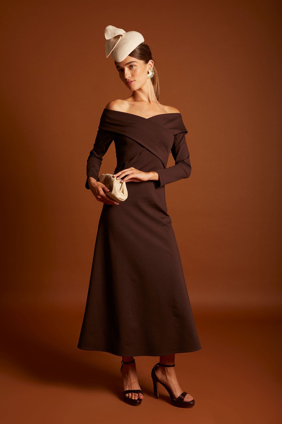 VESTIDO LORIA CHOCOLATE