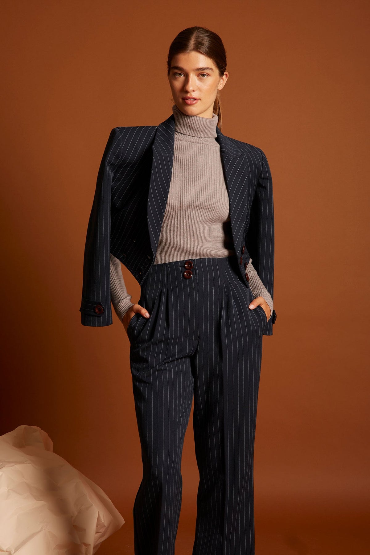 PANTALON GHALA MARINO