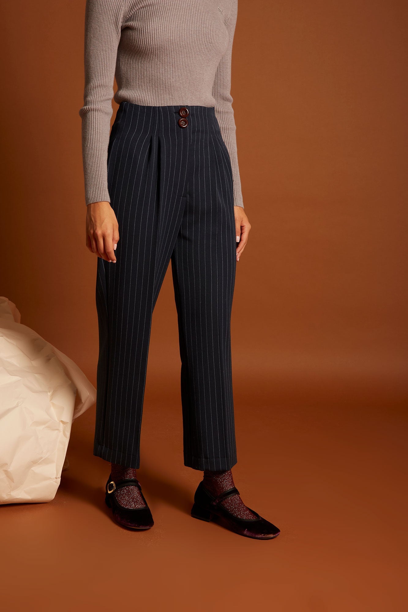 PANTALON GHALA MARINO