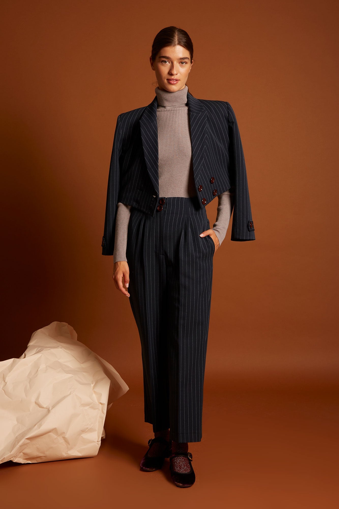 PANTALON GHALA MARINO