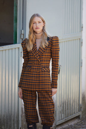 CHAQUETA BASSA MOSTAZA