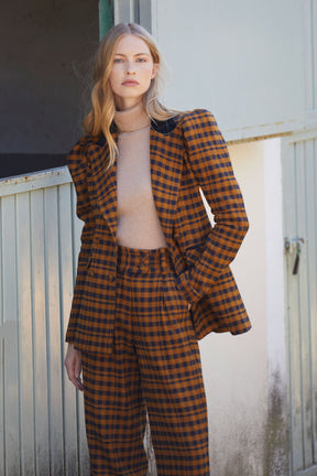 CHAQUETA BASSA MOSTAZA