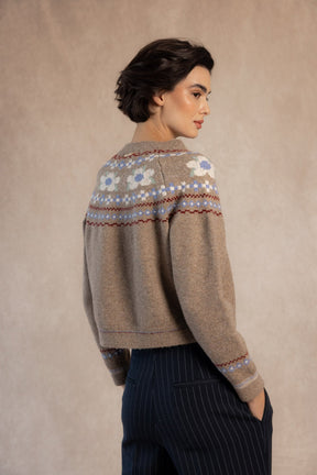 CHAQUETA GIULIA MARRON