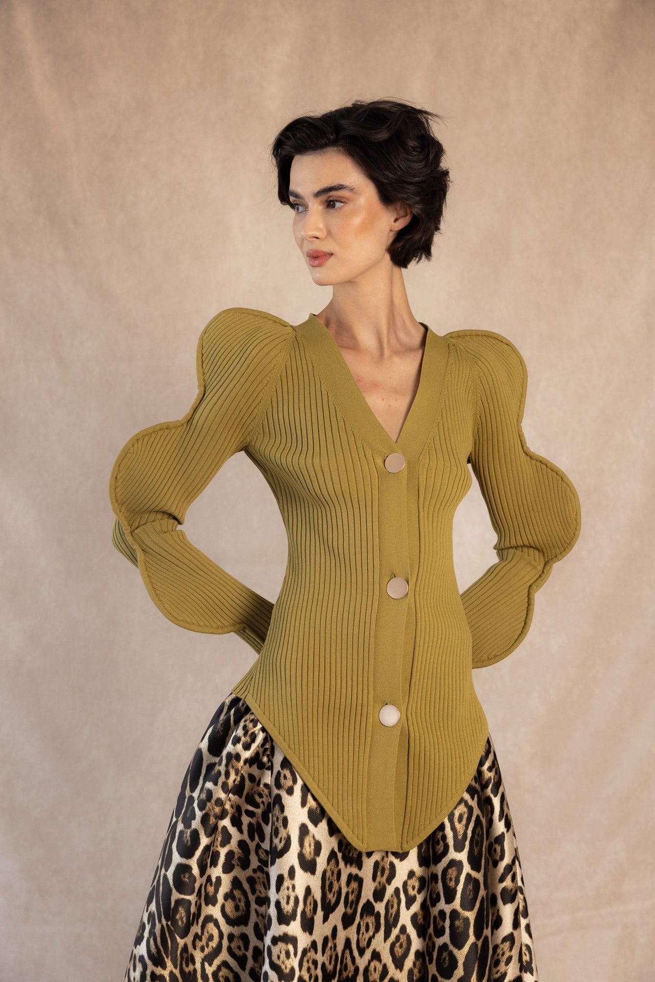 CHAQUETA NICOLETTA VERDE