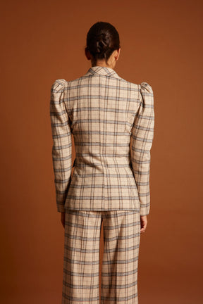 CHAQUETA PAINT BEIGE