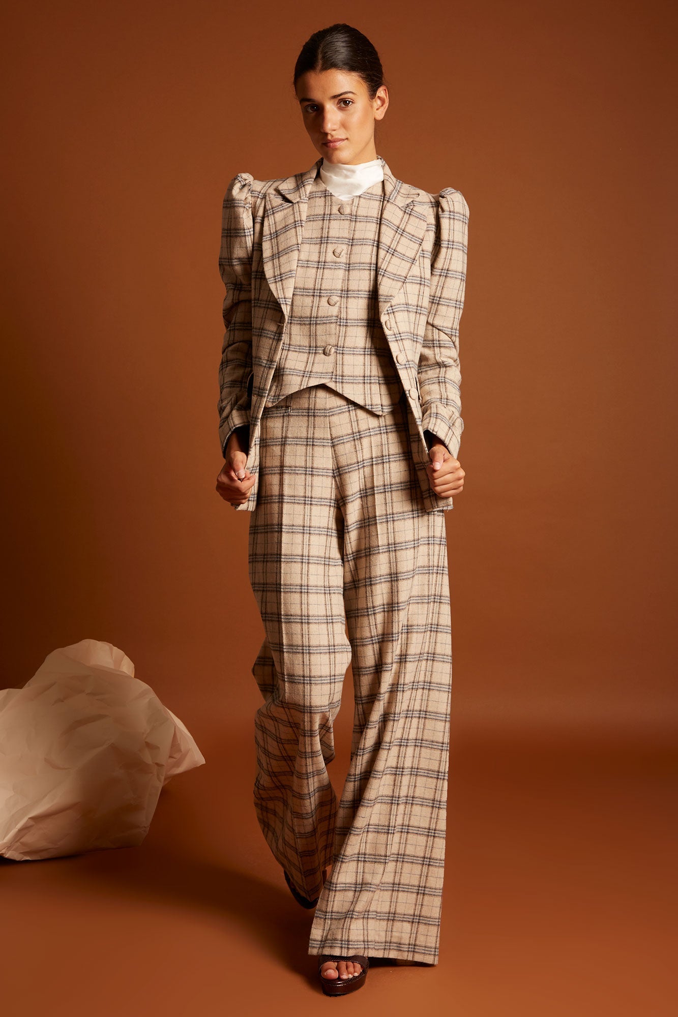 PANTALON PAINT BEIGE