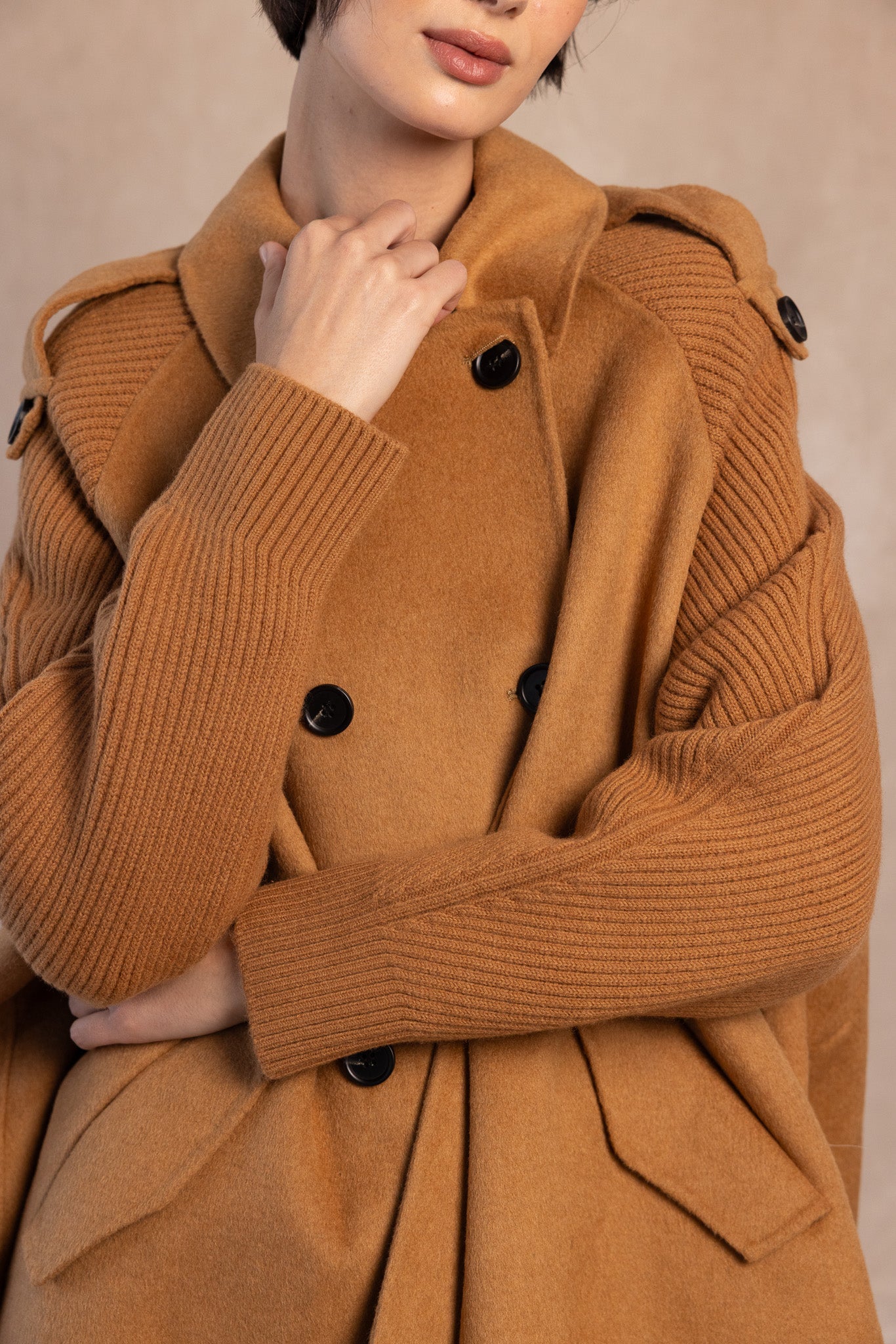 ABRIGO VENEZIA CAMEL