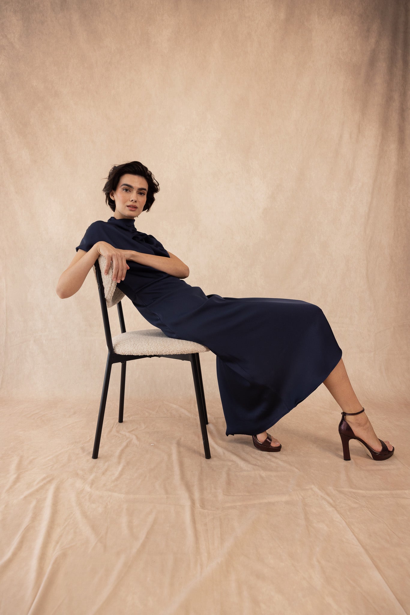 VESTIDO MINERVE MARINO