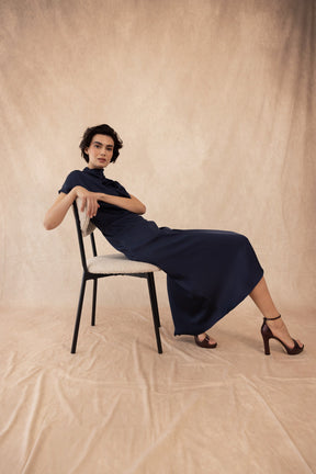 VESTIDO MINERVE MARINO