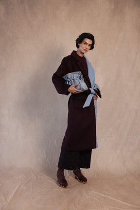 ABRIGO BURGUETE AZUL