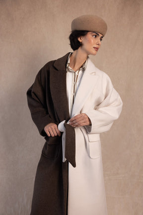 ABRIGO BURGUETE MARRON