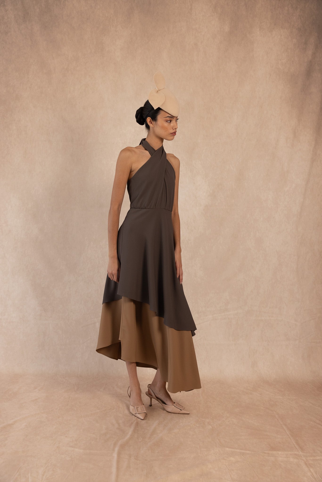 VESTIDO MARIANA TOPO