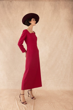 VESTIDO ANTOLINA ROSA