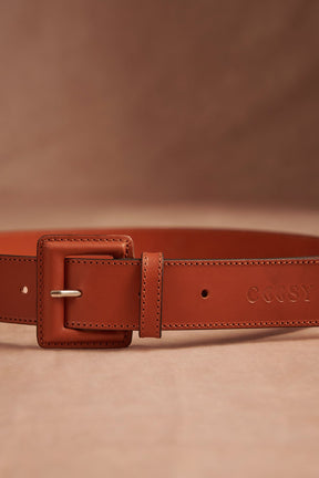 CINTURON RENATA MARRON