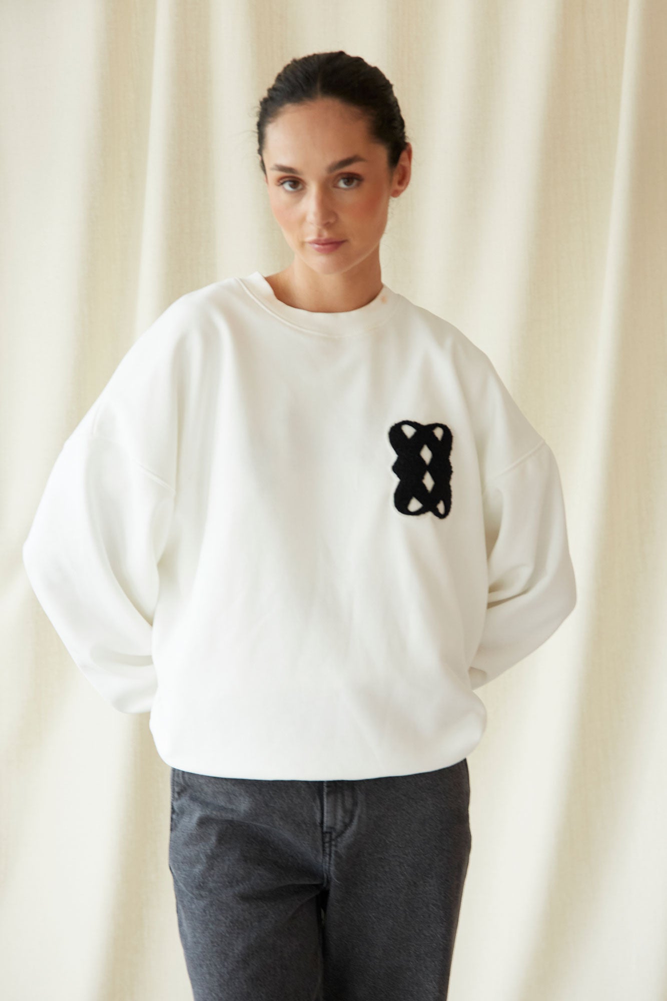 SUDADERA CASIOPEA BLANCO