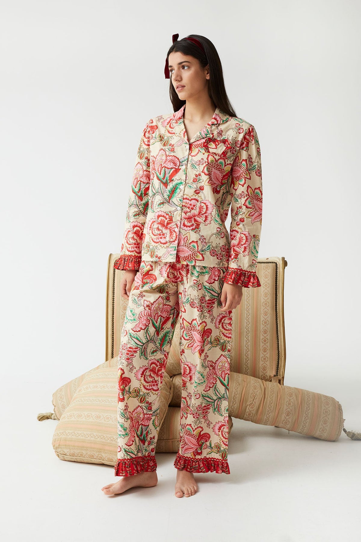 PIJAMA AZALEA FLORES MULTI