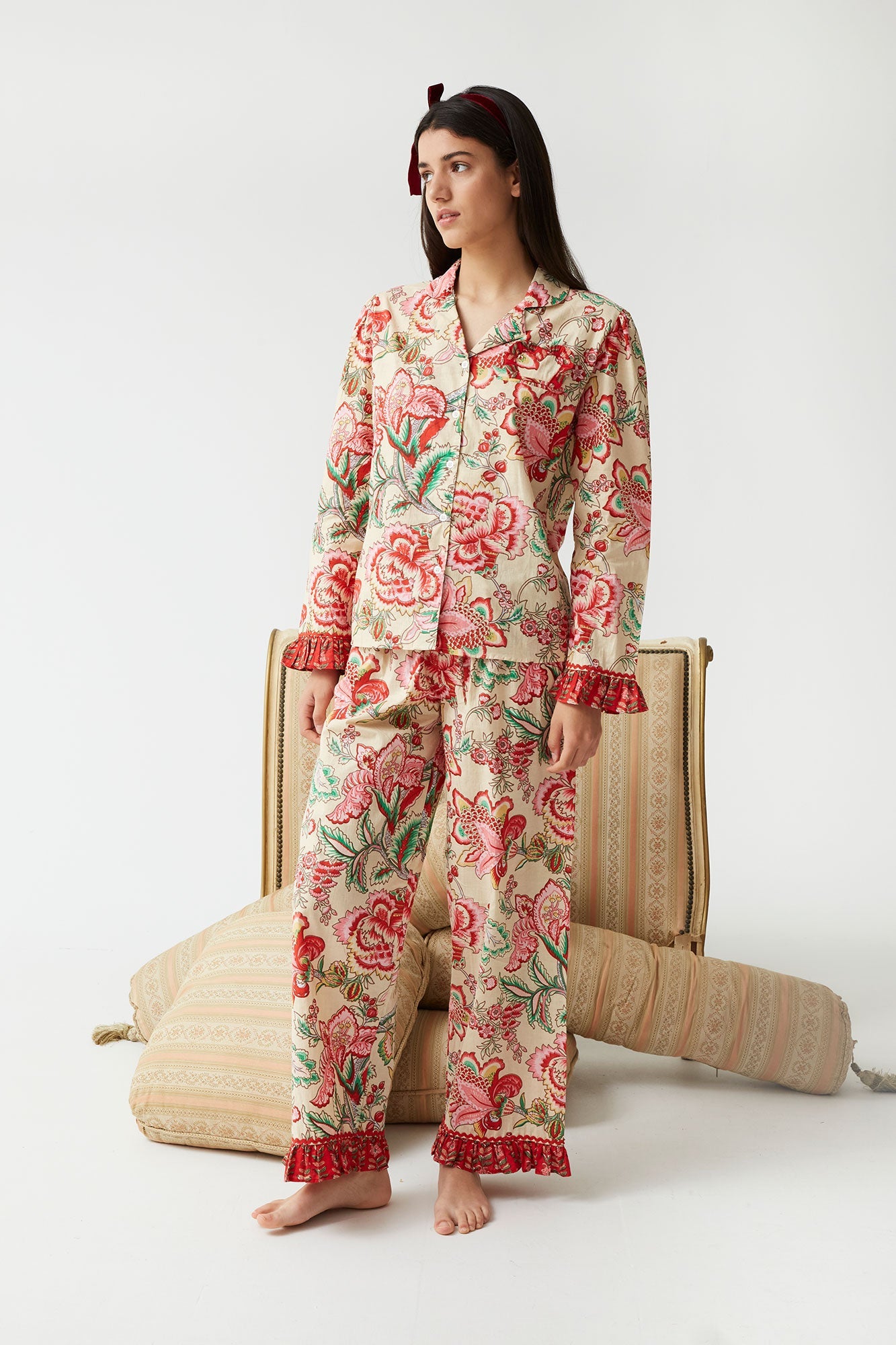 PIJAMA AZALEA FLORES MULTI