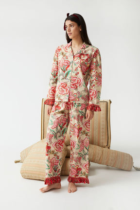 PIJAMA AZALEA FLORES MULTI