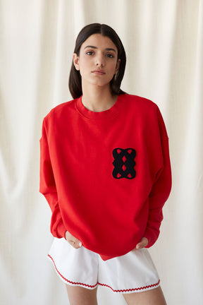 SUDADERA CASIOPEA ROJO