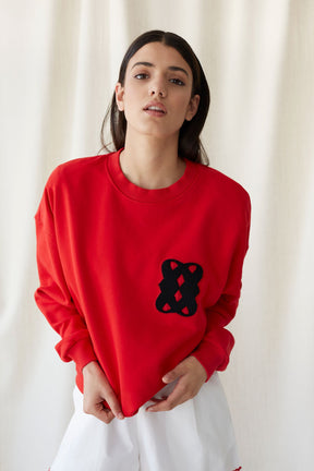 SUDADERA CASIOPEA ROJO