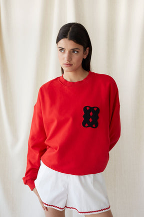 SUDADERA CASIOPEA ROJO