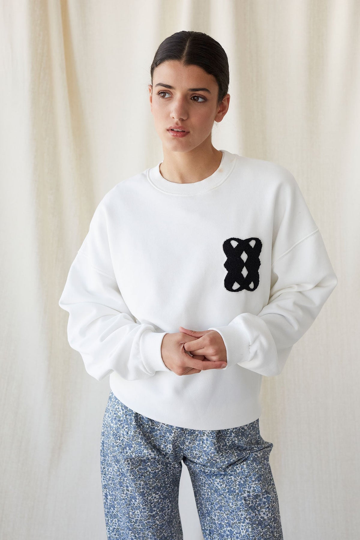 SUDADERA CASIOPEA BLANCO