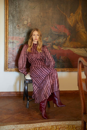 VESTIDO MEROPE GRANATE