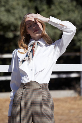 CAMISA BROOKE BLANCO