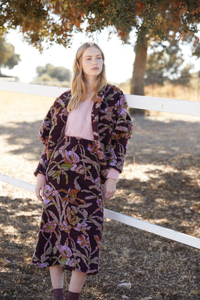 CHAQUETA LANA MULTICOLOR