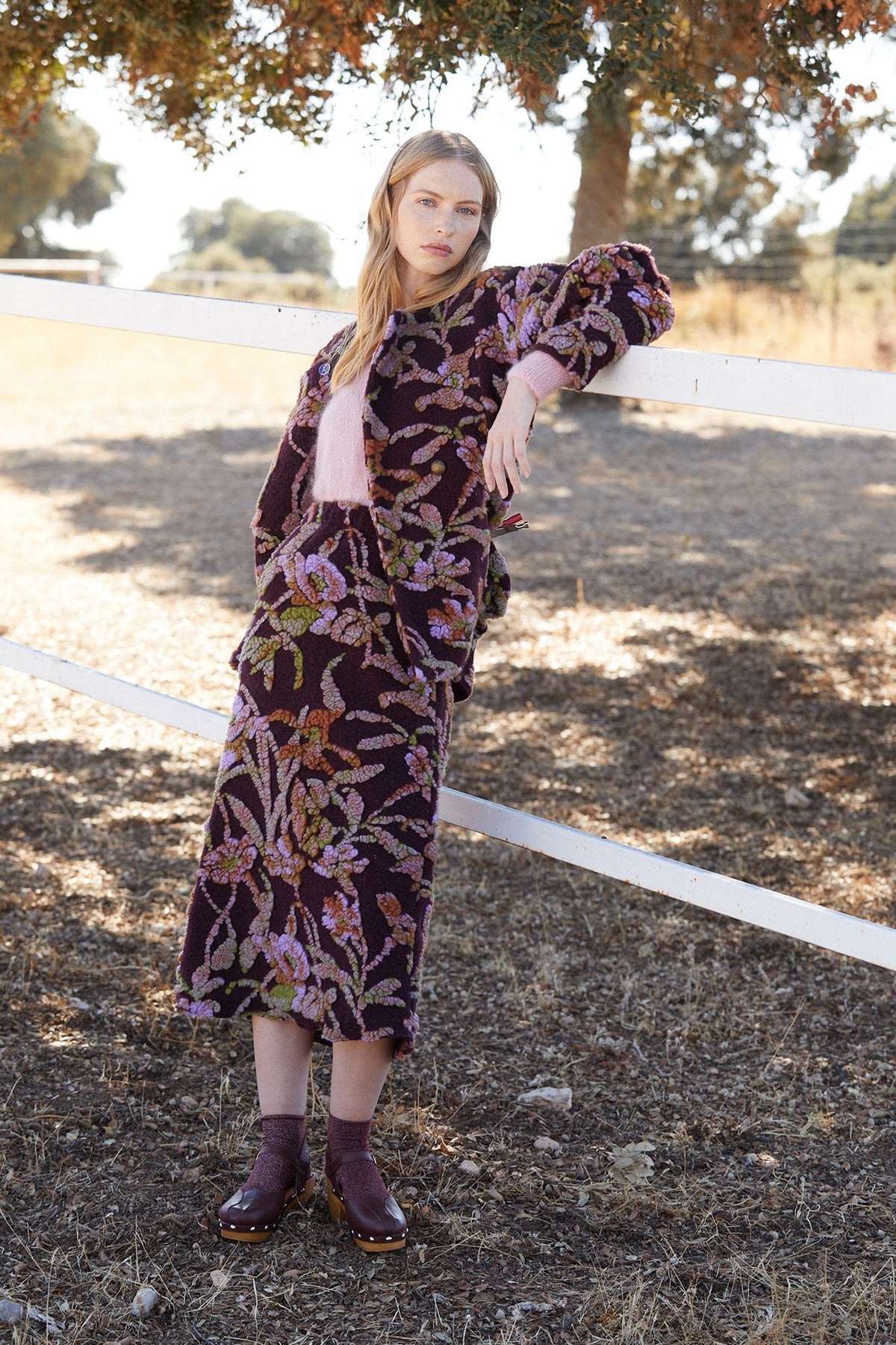 FALDA LANA MULTICOLOR