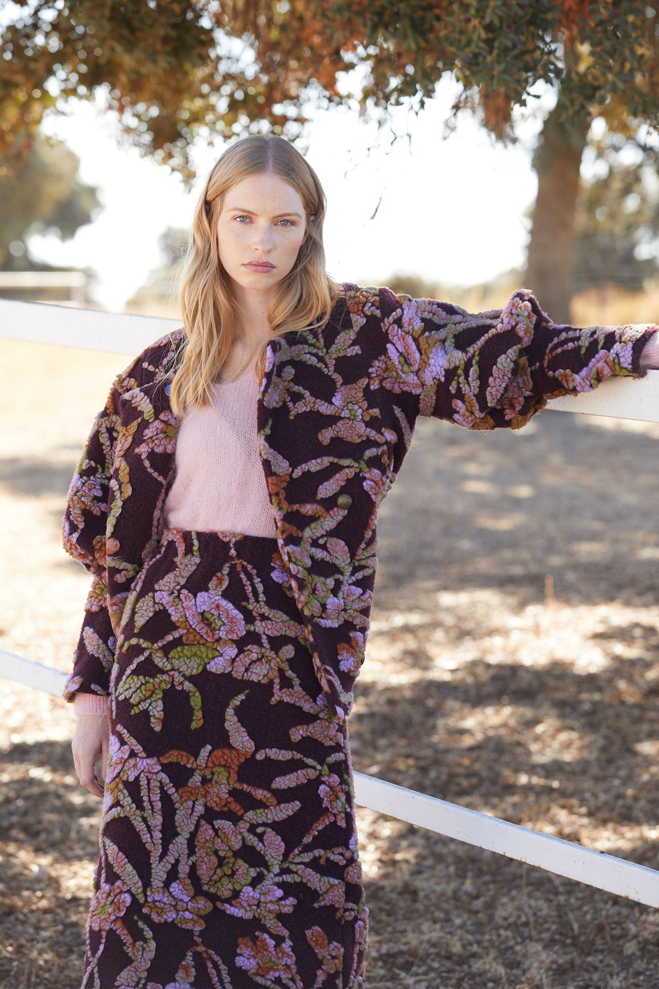 CHAQUETA LANA MULTICOLOR