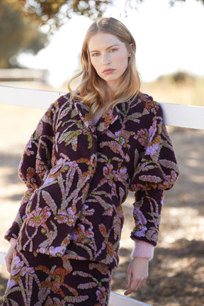 CHAQUETA LANA MULTICOLOR