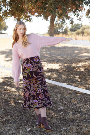 FALDA LANA MULTICOLOR