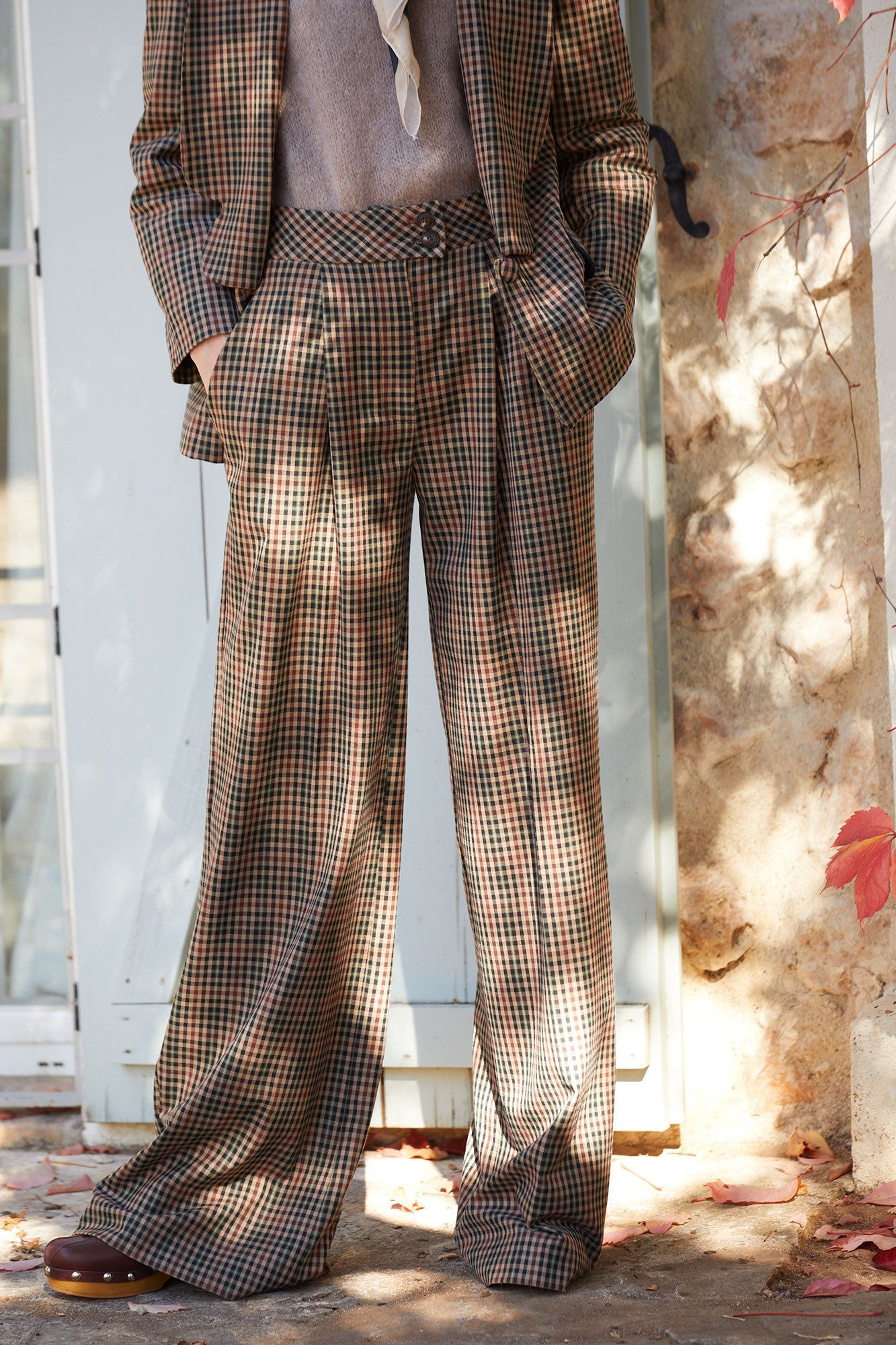 PANTALON IDINA CUADROS